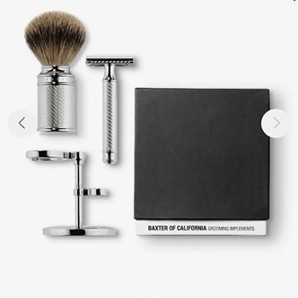 Baxter of California barber‎ men Razor Set
